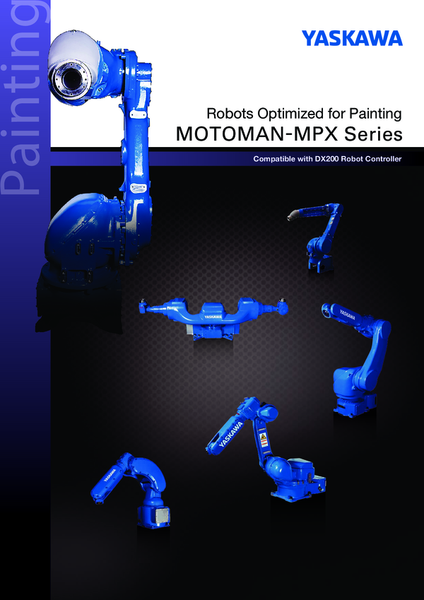 Robots Optimized for Painting_MOTOMAN-MPX Series_Catalog